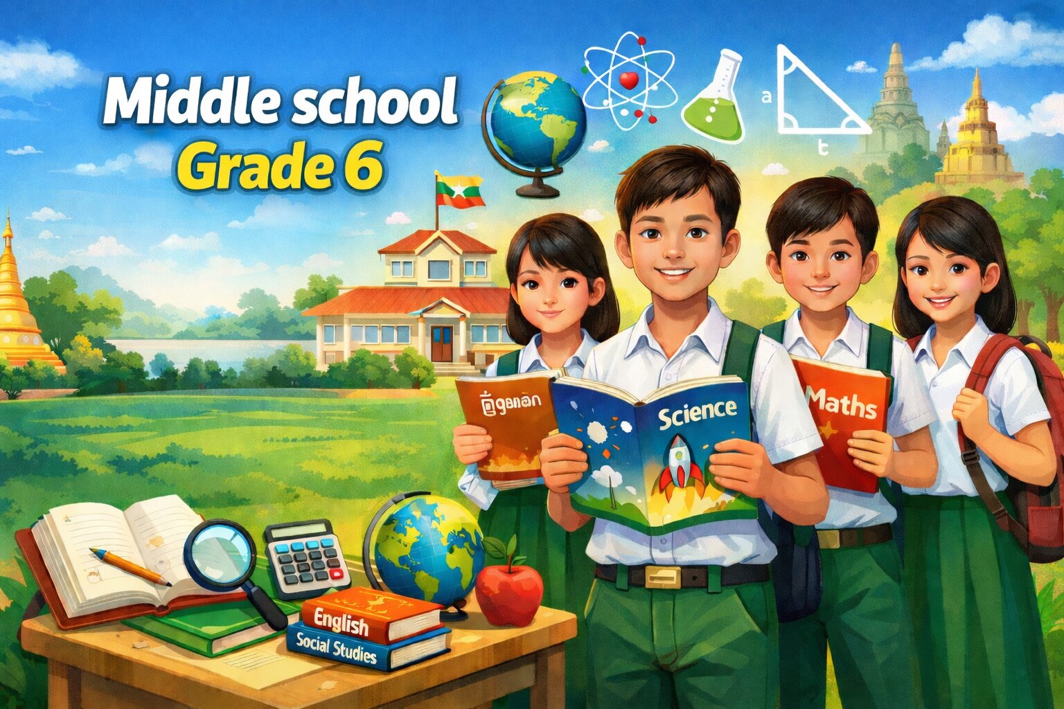 Grade 6 (Middle School) - LESC Education Program Thailand